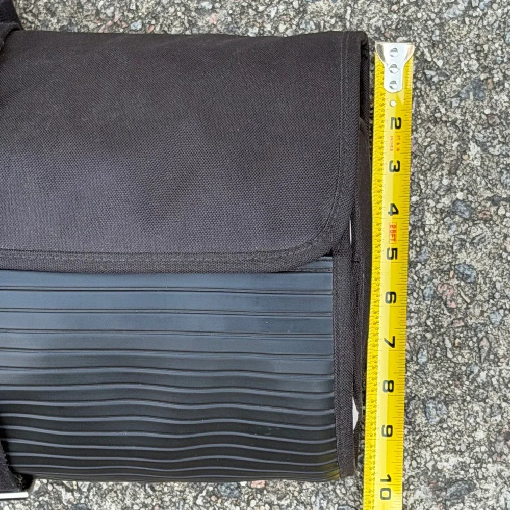Home Accents Travel Gear Roll Up Garment Bag‎ Black Canvas Hanging Suit Carrier